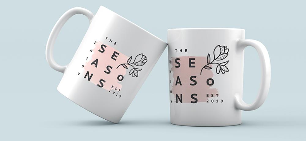 taza personalizada modelo blanco