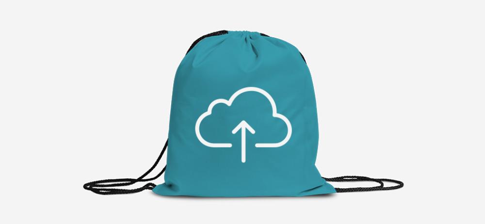 Mochila azul