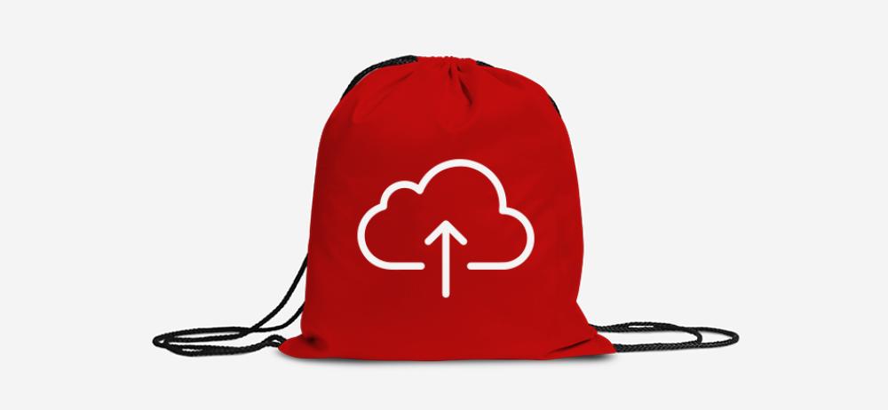 Mochila roja